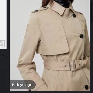 Mackage convertible Trench coat-new
